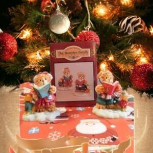 The Bearsley Family Anco Christmas Jeremiah & Penelope House Of Lloyd 1995
